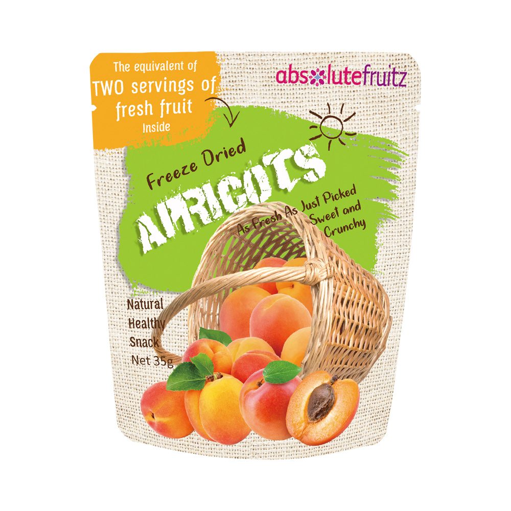 Absolute Fruitz Freeze Dried Apricots 35g