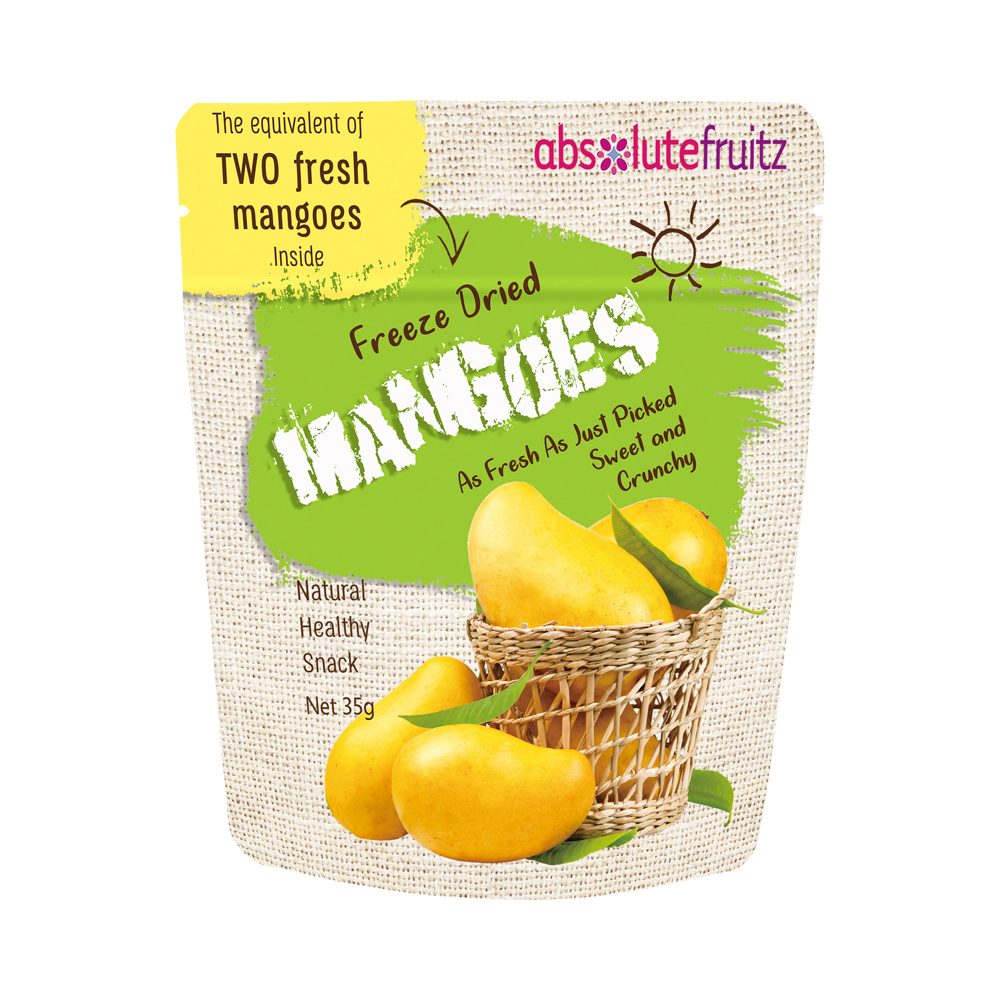 Absolute Fruitz Freeze Dried Mangoes 35g