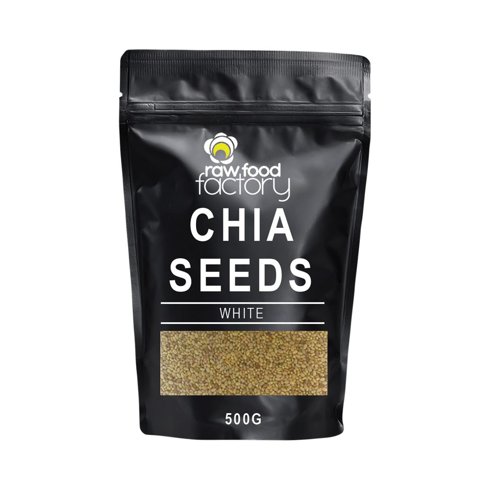 Raw Food Factory Chia Seeds White 500g