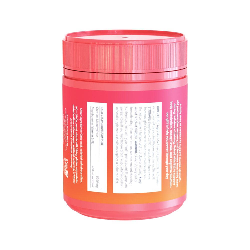 Eve Wellness A Juicy Dose of Creatine + B12 Unflavoured Oral Powder 153g