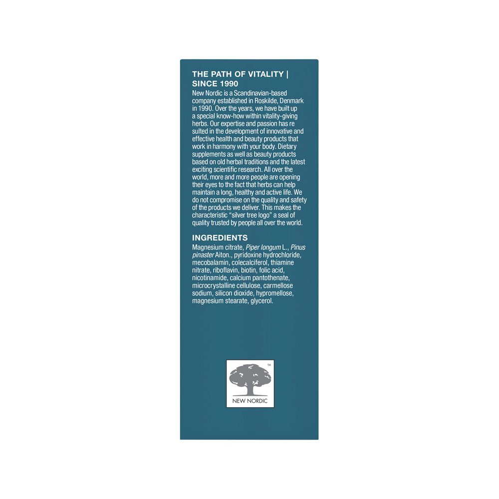 New Nordic Active Magnesium Citrate 750mg 60 Tablets