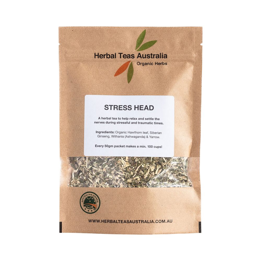 Herbal Teas Australia Stress Head 50g