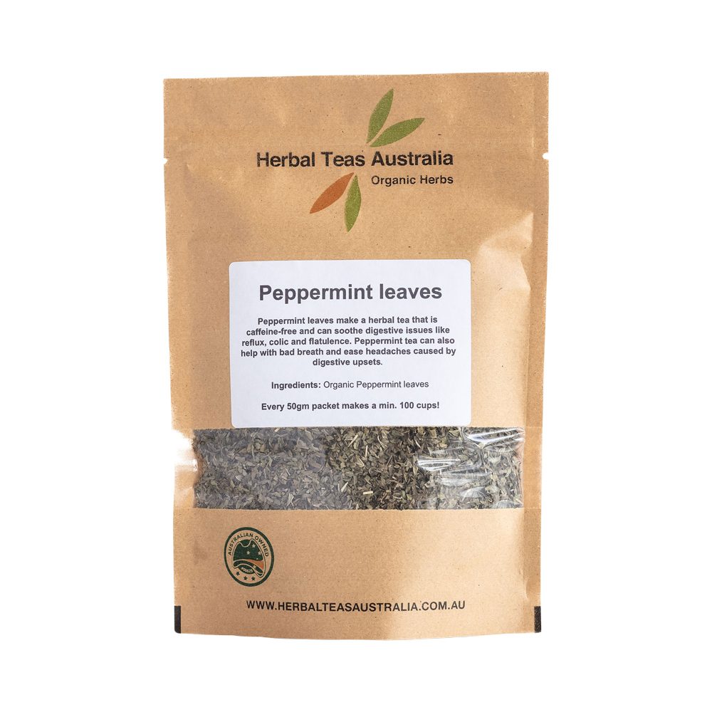 Herbal Teas Australia Peppermint Leaves 50g