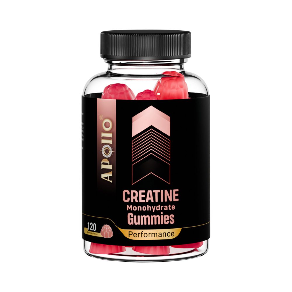 Apollo Creatine Monohydrate Gummies Watermelon 120 Pack