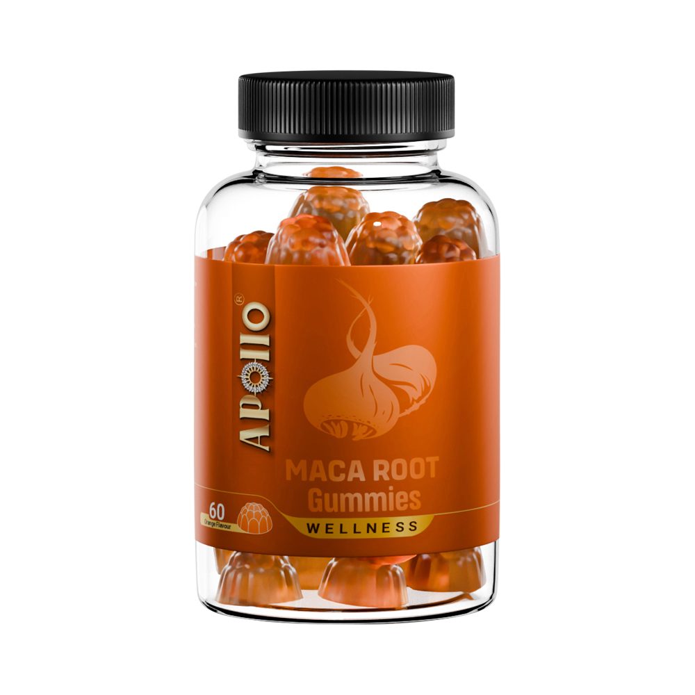 Apollo Maca Root Gummies Orange 60 Pack