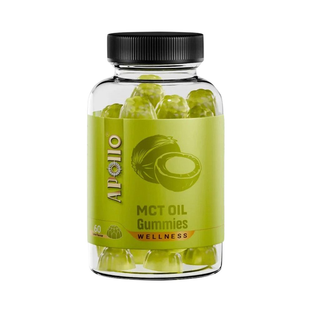 Apollo MCT Oil Gummies Lime 60 Pack