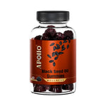 Apollo Black Seed Oil Gummies Blackcurrant 60 Pack