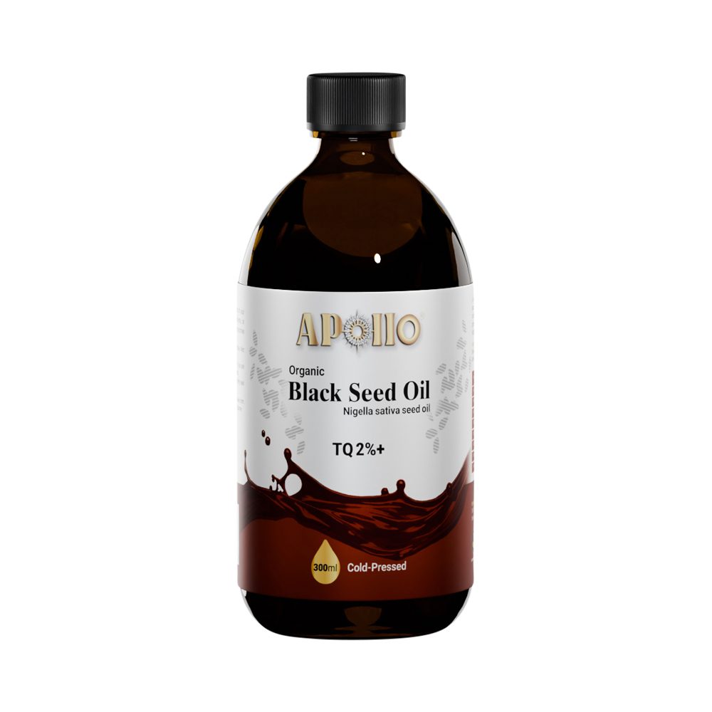 Apollo Organic Black Seed Oil TQ 2% 300ml