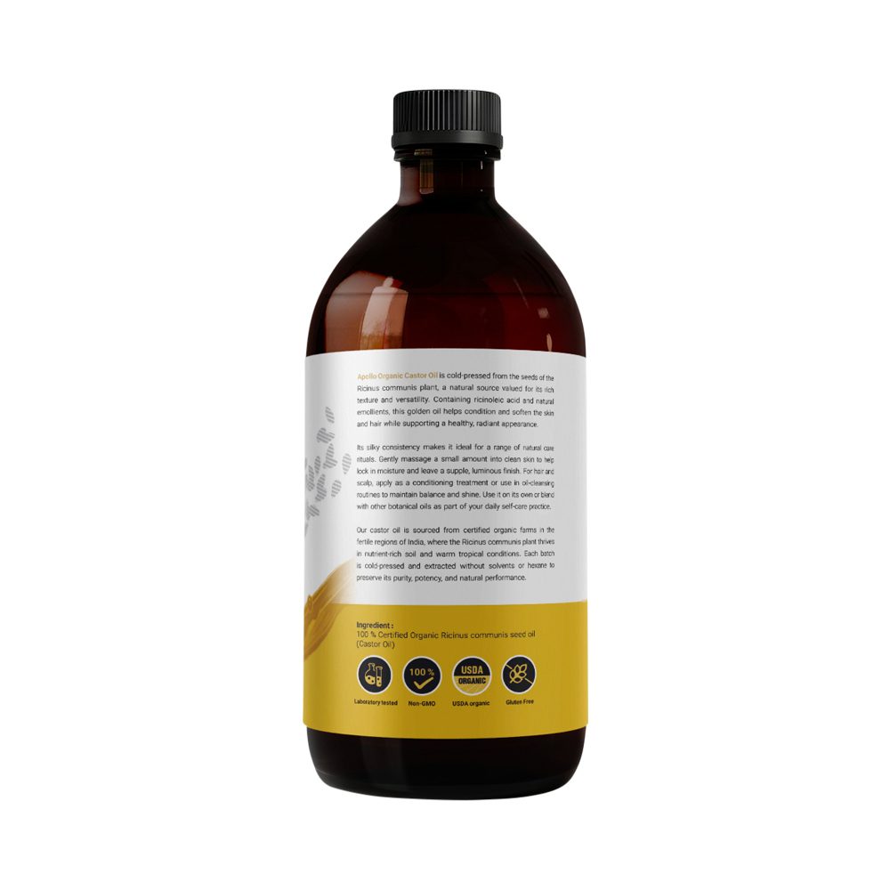 Apollo Organic Castor Oil 300ml
