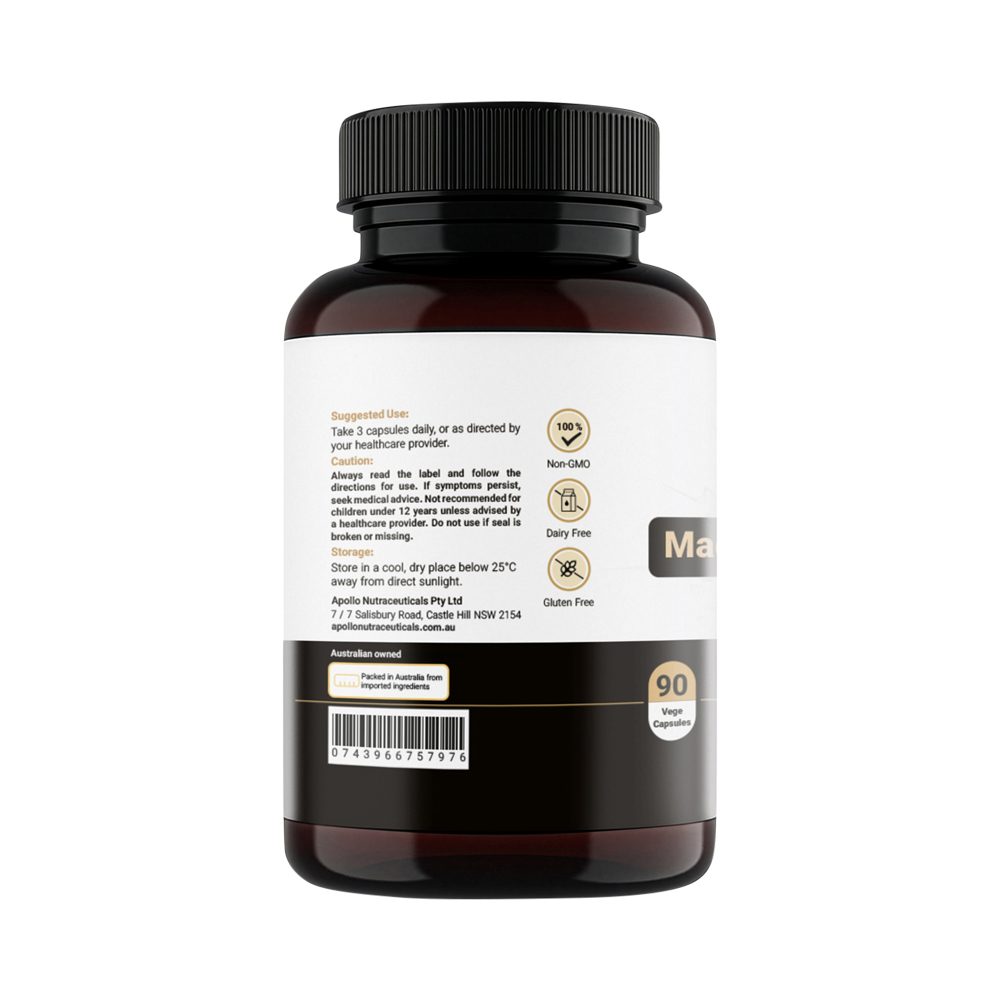 Apollo Magnesium L-Threonate 90 Vege Capsules