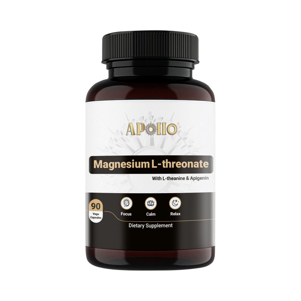 Apollo Magnesium L-Threonate 90 Vege Capsules