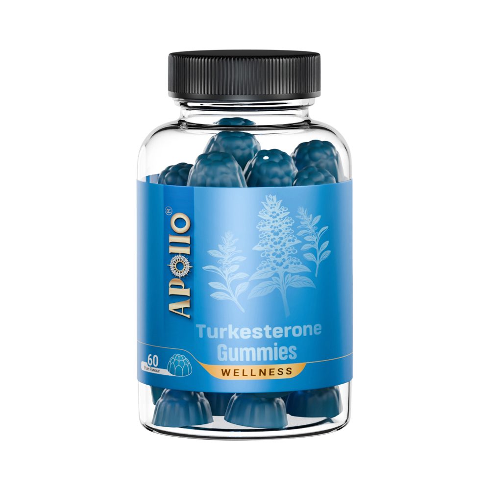 Apollo Turkesterone Gummies Plum 60 Pack