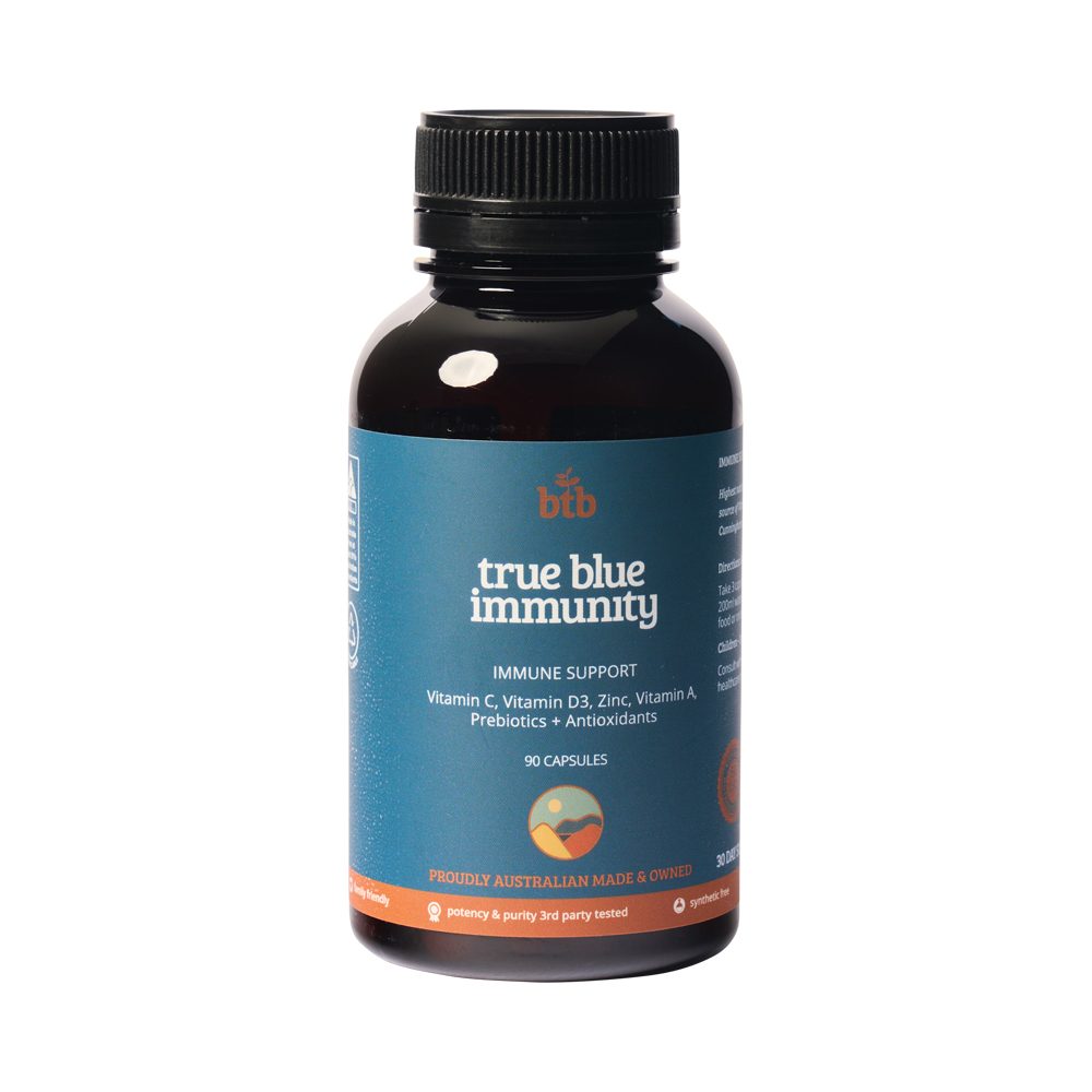Bush Tucker Blends True Blue Immunity 90 Capsules