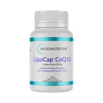 Micronutrition Lipocap CoQ10 200mg 60 Vege Capsules