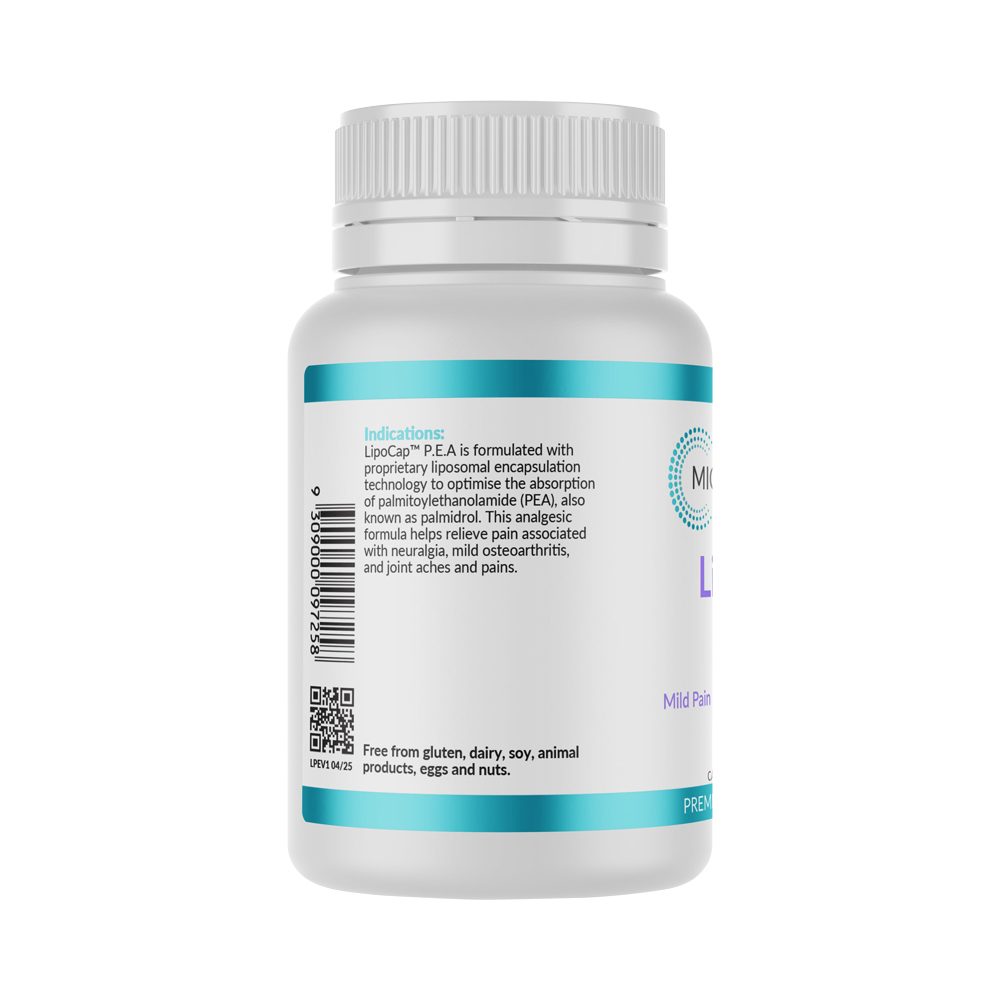 Micronutrition Lipocap P.E.A 300mg 60 Vege Capsules