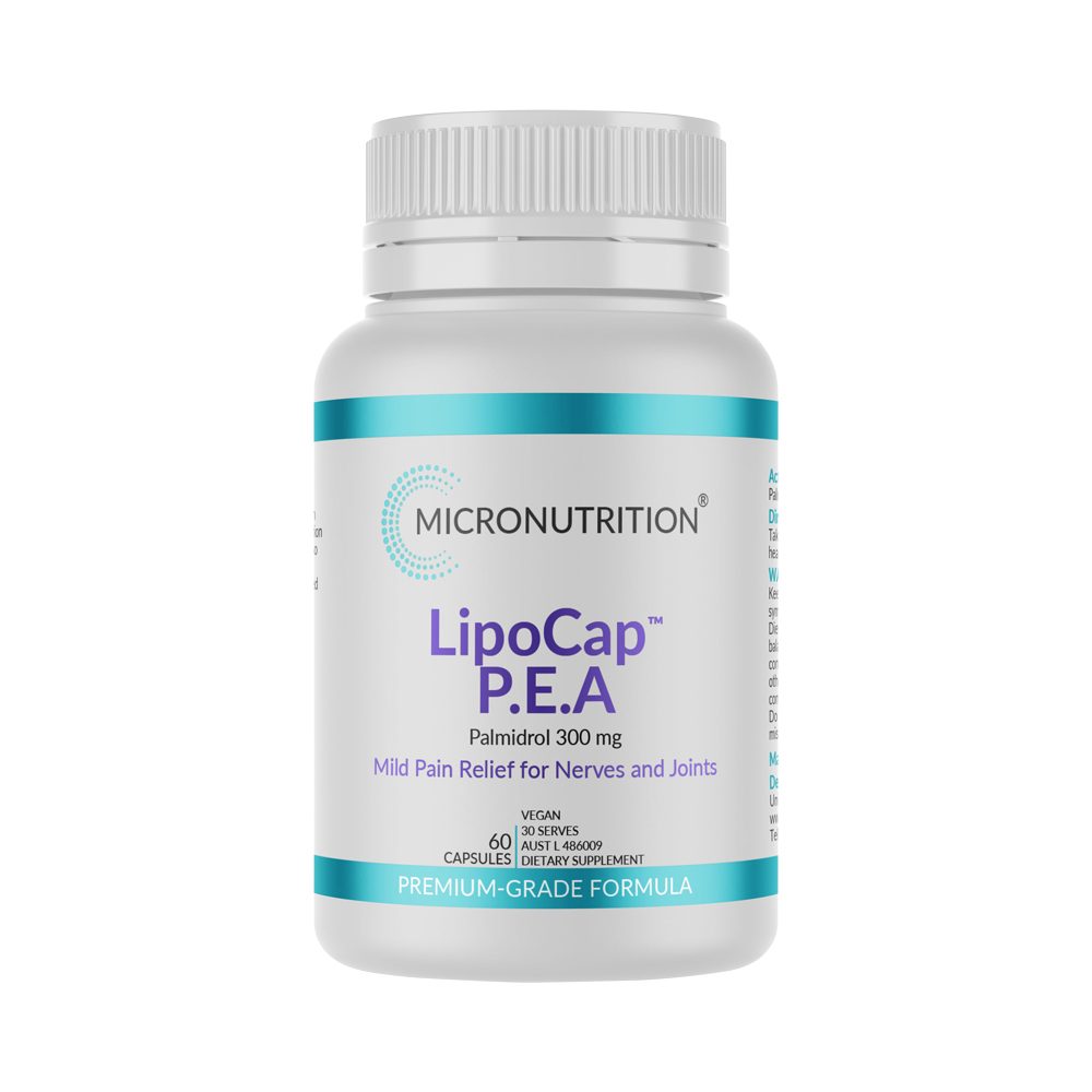 Micronutrition Lipocap P.E.A 300mg 60 Vege Capsules