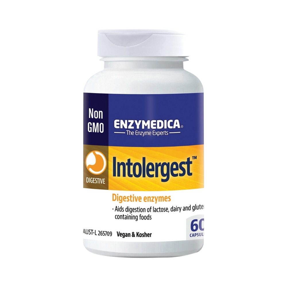 Enzymedica Intolergest 60 Vege Capsules