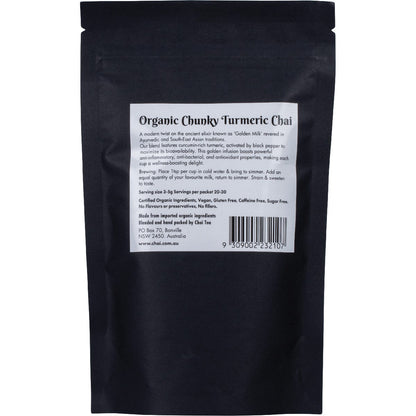 Chai Tea Organic Chunky Turmeric Chai 100g