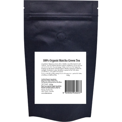 Chai Tea 100% Organic Matcha Green Tea Powder 100g