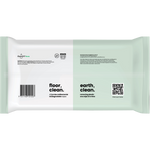 Back of CleanLIFE Floor Clean Wipes 40 Pack showing usage instructions and Australian made logo.