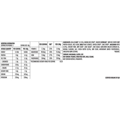 CLIF Energy Bar White Chocolate Macadamia 68g (Pack of 12) Payless 4 Organics