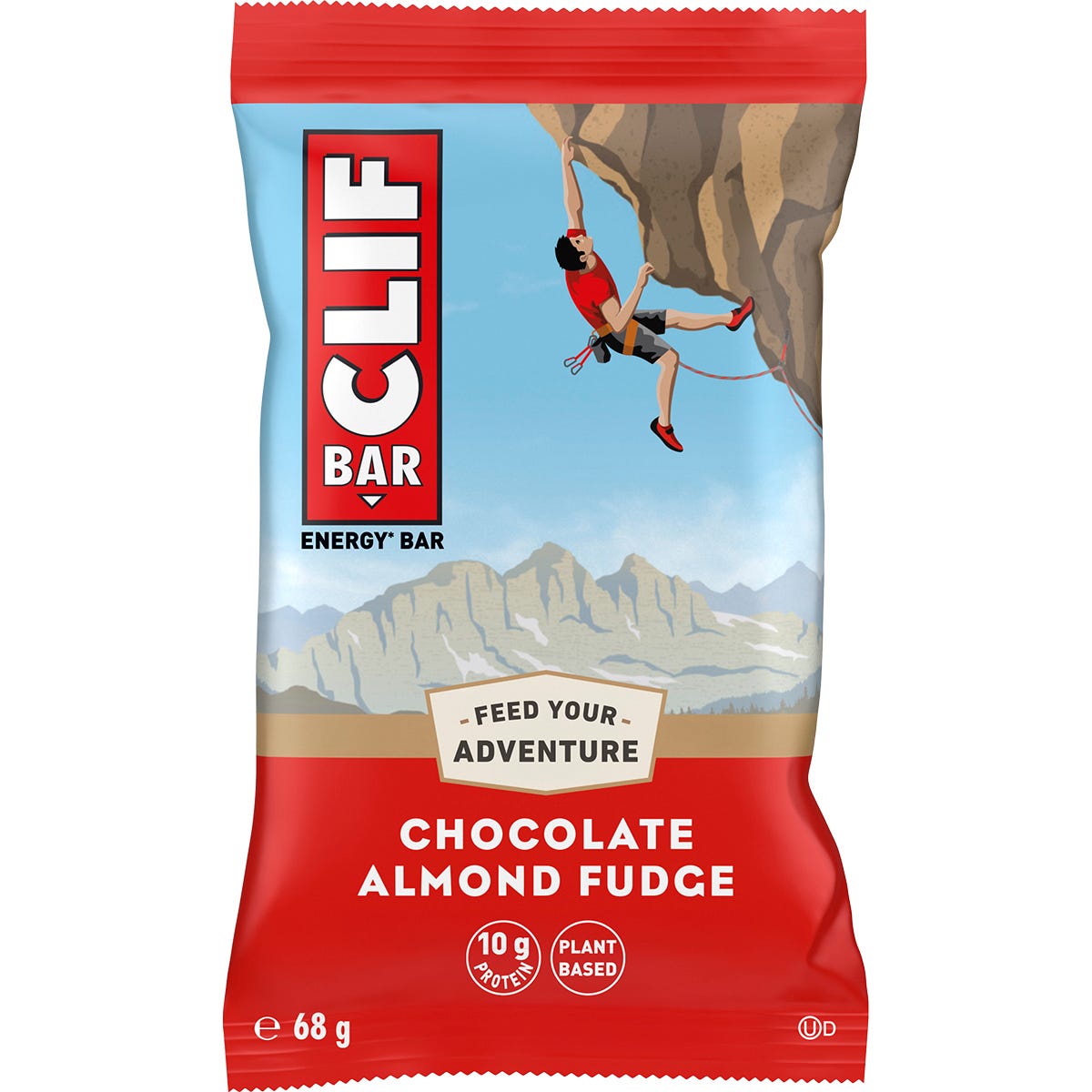 CLIF Energy Bar Chocolate Almond Fudge 68g (Pack of 12)