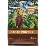 1kg bag of Power Super Foods Certified Organic Cacao Powder, a raw and fairly traded superfood from South America.