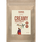 1kg bag of Power Super Foods Creamy Drinking Chocolate with a blue label and organic cacao illustrations.