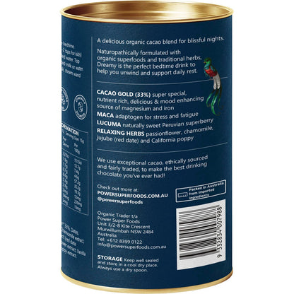 Power Super Foods Dreamy Night Drinking Chocolate 180g