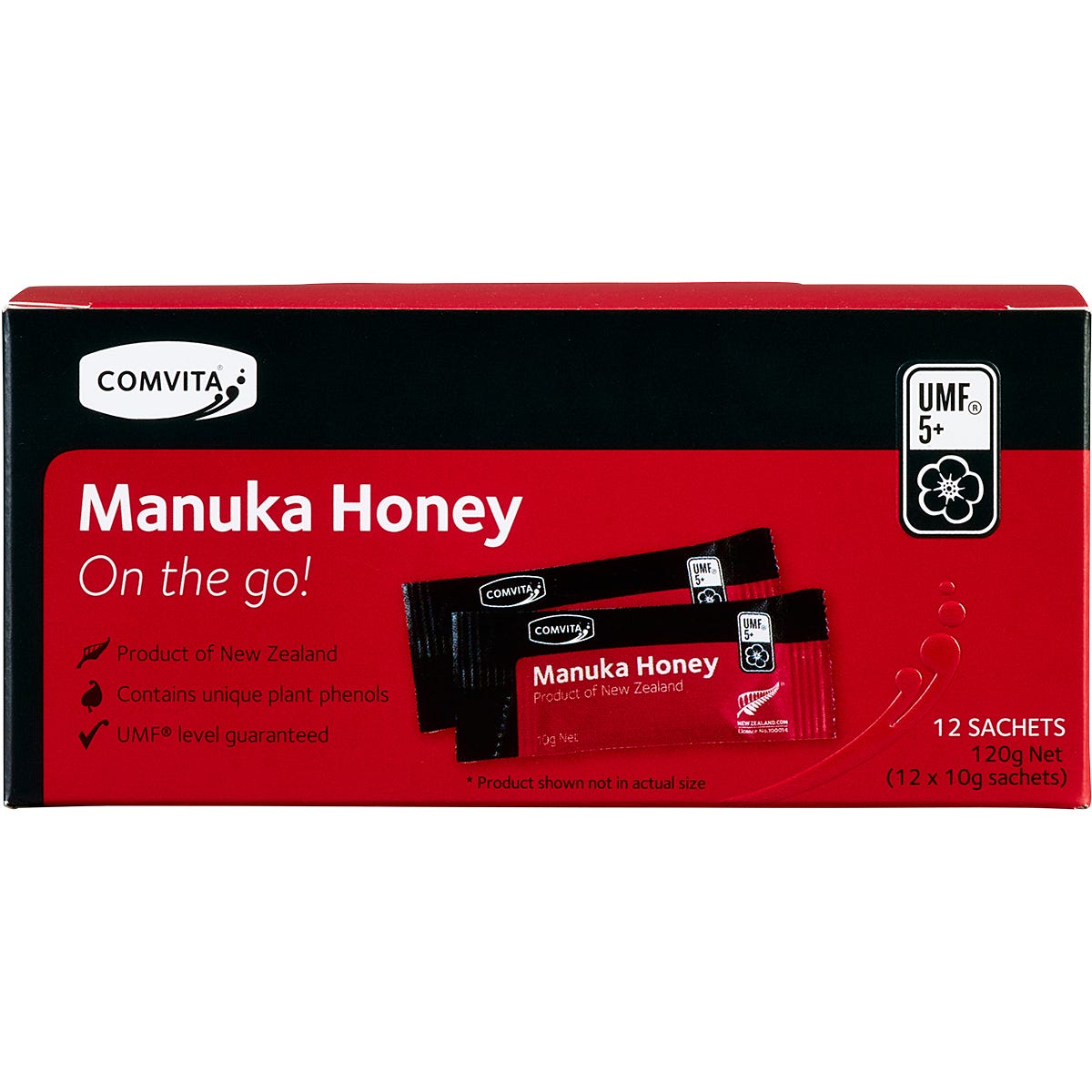 Comvita Manuka Honey On The Go UMF 5+ 12 Pack