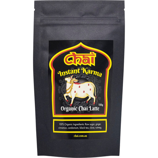 Chai Tea Instant Karma Organic Chai Latte 150g Payless 4 Organics