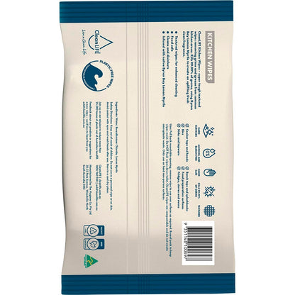 CleanLIFE Kitchen Plastic Free Wipes Food Safe 25 Pack Payless 4 Organics