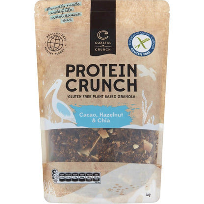 Coastal Crunch Protein Crunch Granola Cacao, Hazelnut & Chia 320g Payless 4 Organics