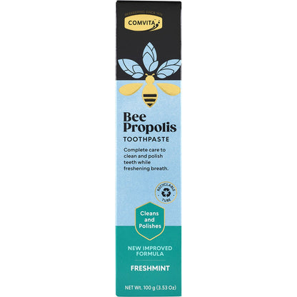 Comvita Bee Propolis Toothpaste Cleans and Polishes Freshmint 100g Payless 4 Organics