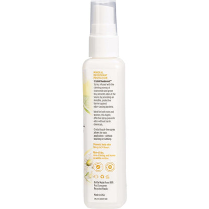 Crystal Deodorant Spray Chamomile & Green Tea 118ml Payless 4 Organics