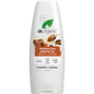 Dr Organic Moroccan Argan Oil Body Lotion in a 200ml white tube with a gold and brown label.