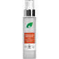 100ml bottle of Dr Organic Moroccan Argan Oil Hair Treatment Serum in a white and gold box on a white background.