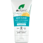 125ml tube of Dr Organic Skin Clear Deep Cleansing Face Wash with tea tree oil, salicylic acid, and grapefruit.