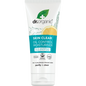 Dr Organic Skin Clear Oil Control Moisturiser 50ml tube with white and green labeling on a white background.