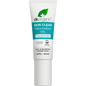 10ml tube of Dr Organic Skin Clear Treatment Gel with Organic Tea Tree for spots and blemishes on a white background.