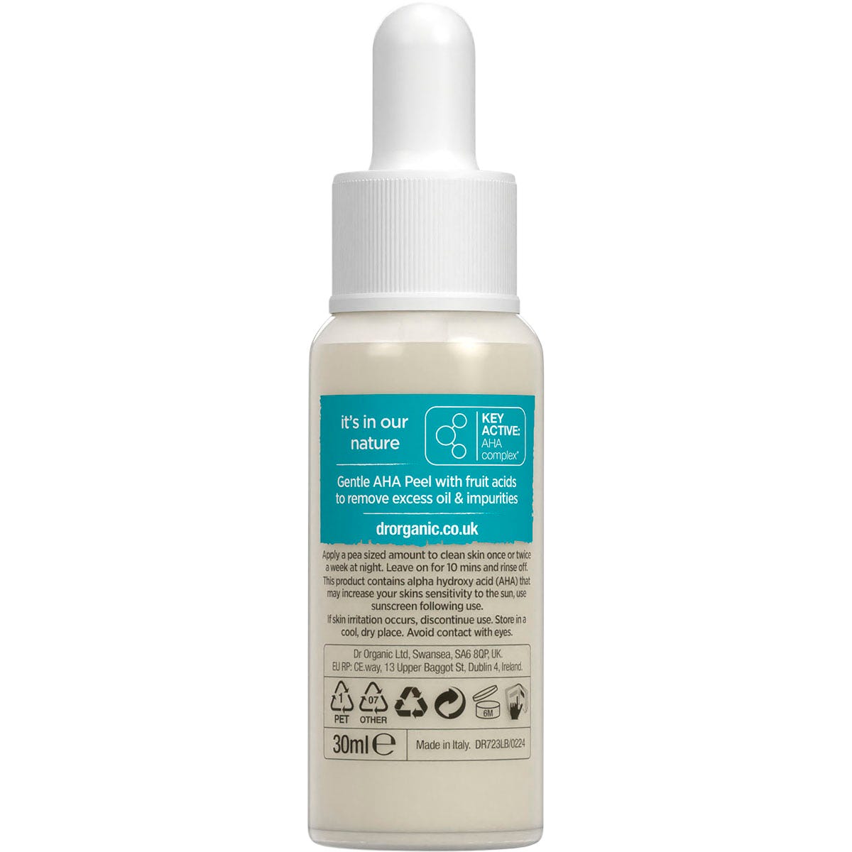 Dr. Organic AHA Peel Skin Clear 30ml