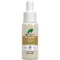 Dr. Organic Pro Collagen Plus+ Booster Serum Soapbark 30ml bottle with a dropper on a white background.