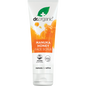 125ml tube of Dr Organic Manuka Honey Face Scrub, a deep cleansing and rejuvenating exfoliant with natural microparticles.