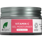 50ml tub of Dr Organic Guava Gel Moisturiser featuring a bright pink label with guava illustrations.