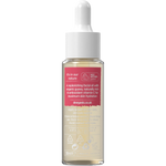 Back of a 30ml Dr Organic Guava Facial Serum bottle with directions, ingredients, and product information.