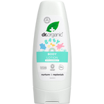 200ml tube of Dr Organic Unfragranced Baby Lotion with Organic Calendula, featuring a white and orange label.