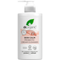 150ml tube of Dr Organic Skin Calm Probiotic Cream Cleanser for dry and sensitive skin on a white background.