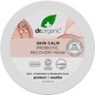 Dr Organic Skin Calm Probiotic Recovery Mask 100ml tub with a white label and green botanical illustrations.