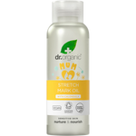 100ml bottle of Dr Organic Mum Stretch Mark Oil with Calendula featuring a dropper lid and botanical label.