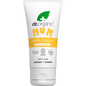 Dr Organic Mum Nipple Balm with Calendula 30ml tube with botanical illustrations of orange calendula flowers.